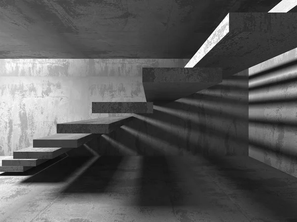 抽象的な空暗い部屋 — ストック写真