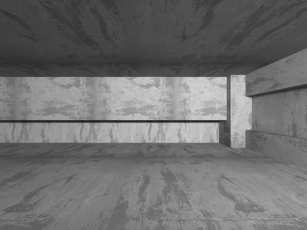 抽象的な空暗い部屋 — ストック写真
