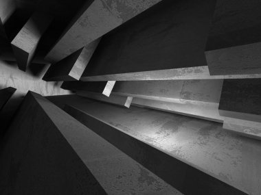 boş karanlık soyut somut odası iç