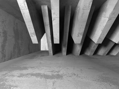 geometrik beton mimari arka plan