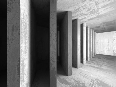 boş karanlık soyut somut odası iç