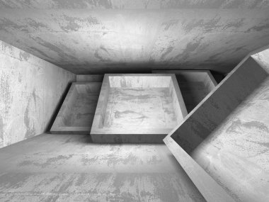 boş karanlık soyut somut odası iç