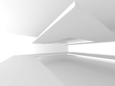 soyut modern beyaz mimari arka plan