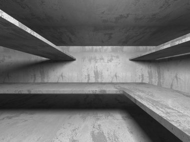 Beton mimari arka plan. 