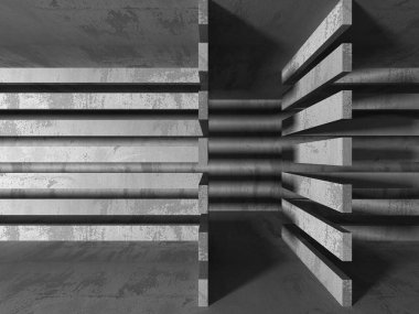 soyut geometrik beton mimari arka plan