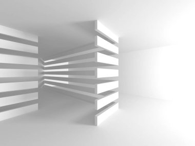 soyut modern beyaz mimari arka plan