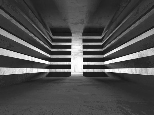 Abstract concrete architecture dark background — Stock Photo, Image