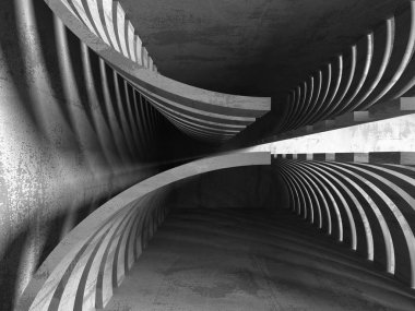 Beton mimari arka plan. 