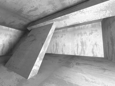 Beton mimari arka plan. 