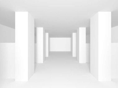 soyut modern beyaz mimari arka plan