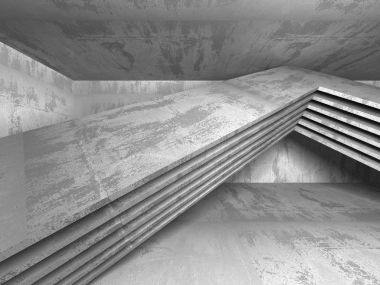 Boş karanlık soyut somut Oda İç Mimarlık