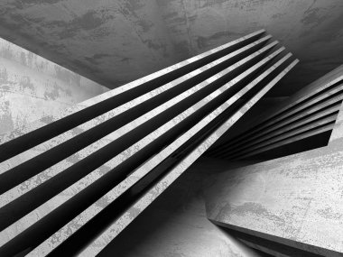 soyut geometrik beton mimari arka plan