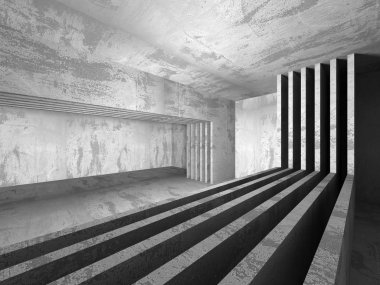 Beton mimari arka plan.