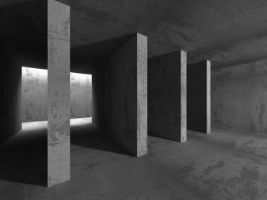 Beton mimari arka plan