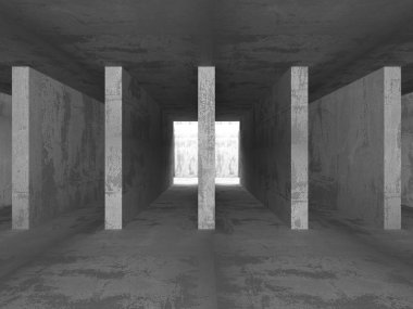 Beton mimari arka plan. 