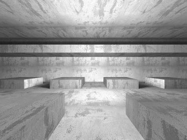 Beton mimari arka plan. 