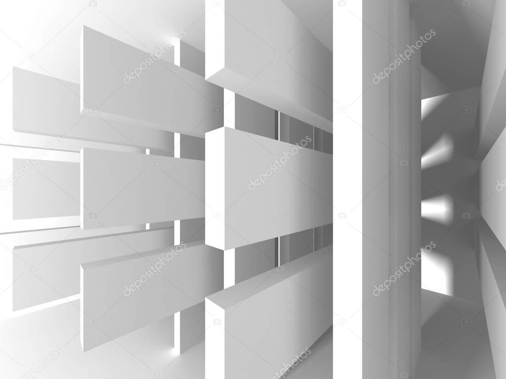  White Architecture Background