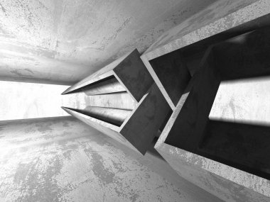 Beton mimari arka plan