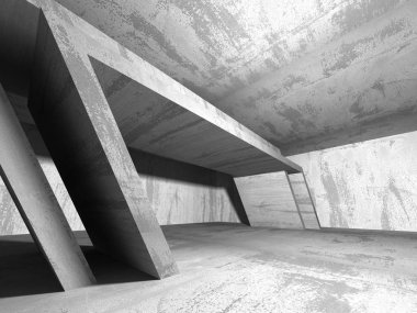 Beton mimari arka plan. 