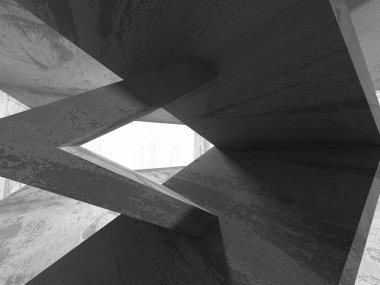 Karanlık Bodrum boş odası iç. 