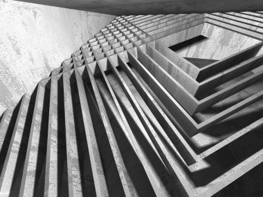 Beton mimari arka plan