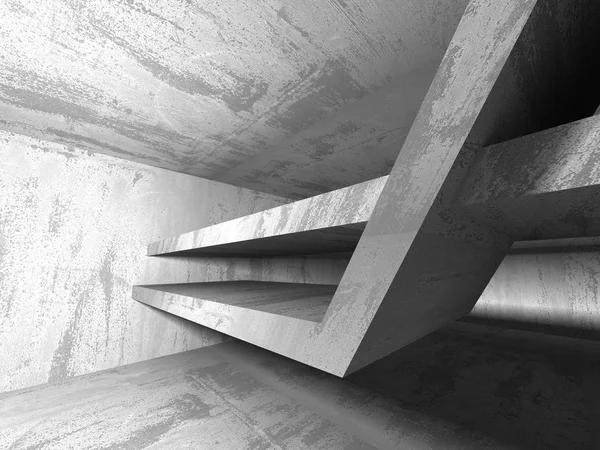 Abstract concrete architecture dark background — Stock Photo, Image