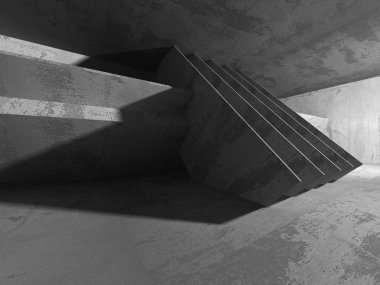 Beton mimari arka plan. 