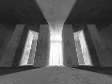 Beton mimari arka plan. 