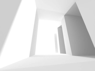 soyut modern beyaz mimari arka plan