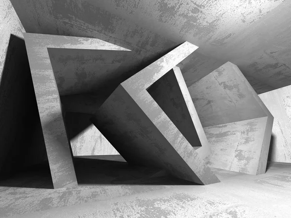 Boş karanlık soyut somut Oda İç Mimarlık