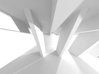 Beyaz mimari tasarım arka plan