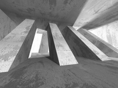 Beton mimari arka plan.