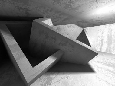  Beton mimari arka plan