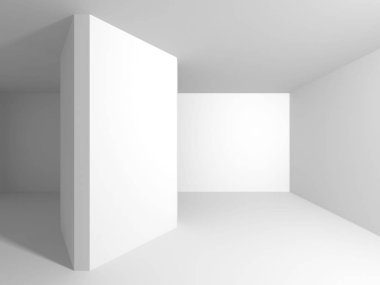 Beyaz mimari tasarım arka plan