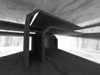 Beton mimari arka plan