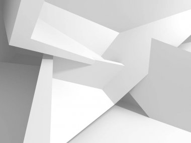 soyut modern beyaz mimari arka plan