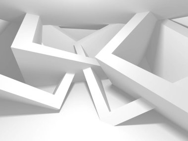 soyut modern beyaz mimari arka plan