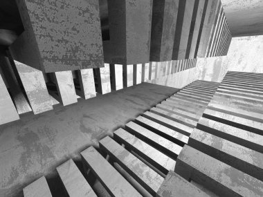 Beton mimari arka plan.