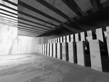 Beton mimari arka plan