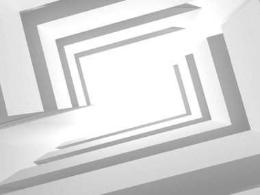 Beyaz mimari tasarım arka plan