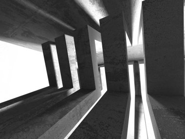 Beton mimari arka plan.