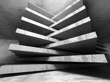 soyut geometrik beton mimari arka plan