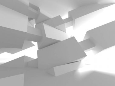 Beyaz mimarisi ile sütun