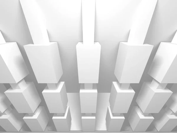 White Architecture with column — Stock Photo, Image