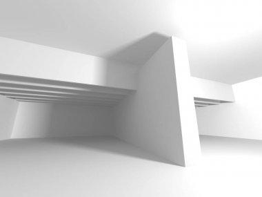 soyut modern beyaz mimari arka plan