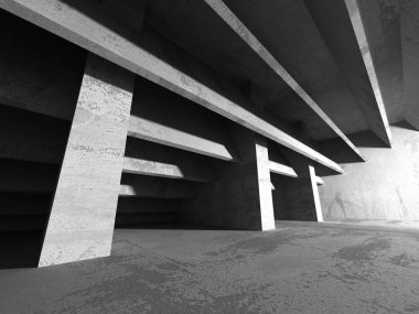 soyut geometrik beton mimari arka plan