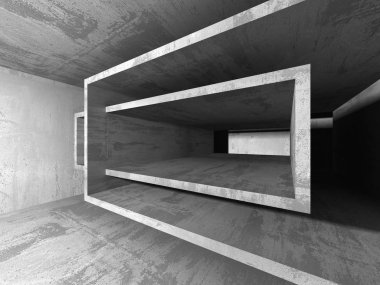 Beton mimari arka plan. 