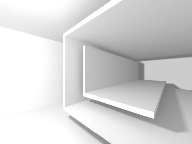 soyut modern beyaz mimari arka plan