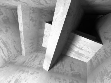 Beton mimari arka plan. 