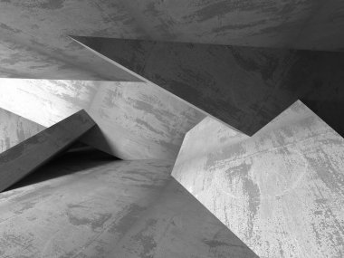 Beton mimari arka plan. 